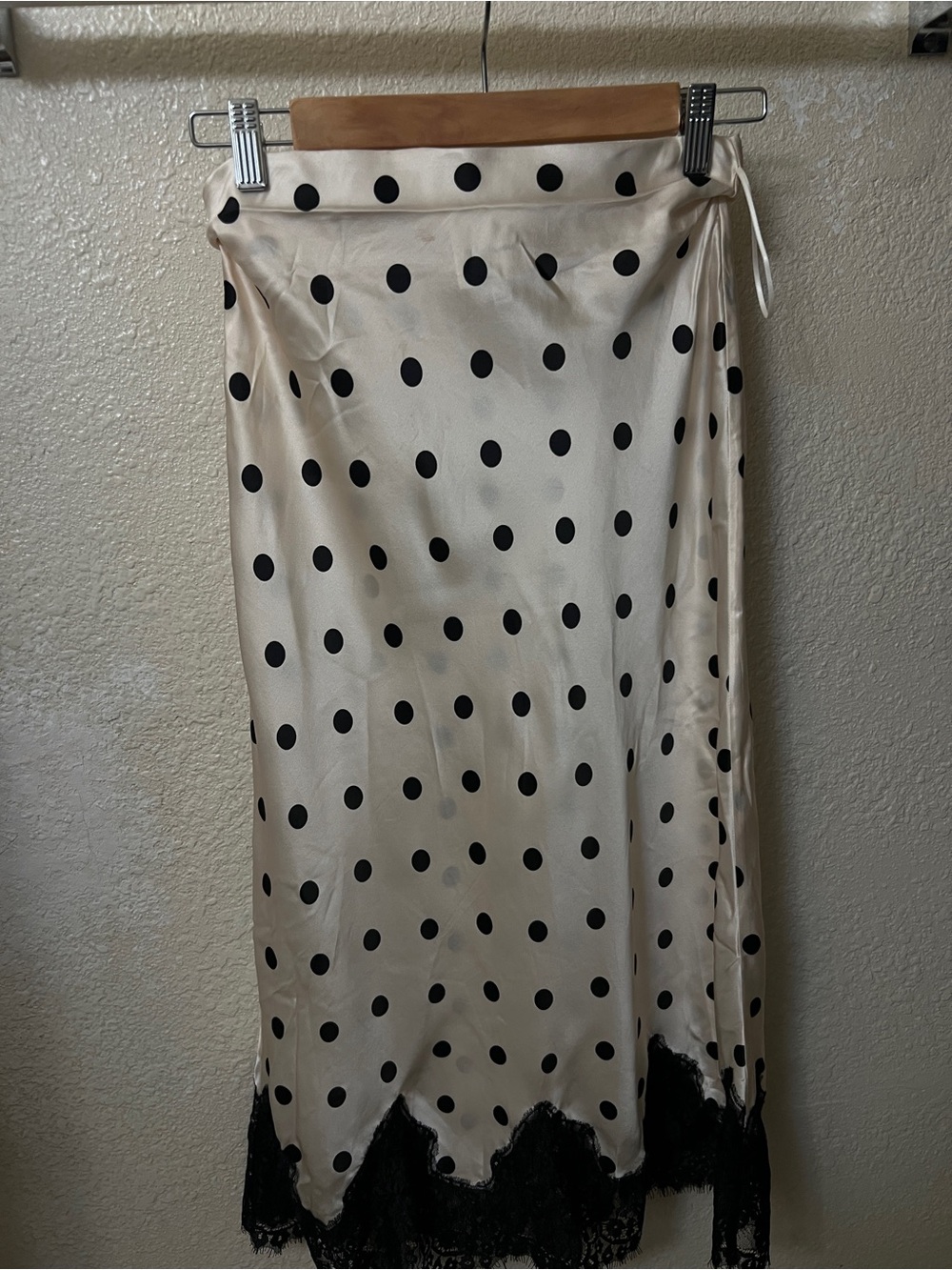 Reformation Carolina silk skirt